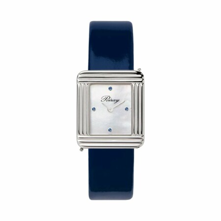 Montre Poiray Ma Première Précieuse Saphirs Bleus 41560