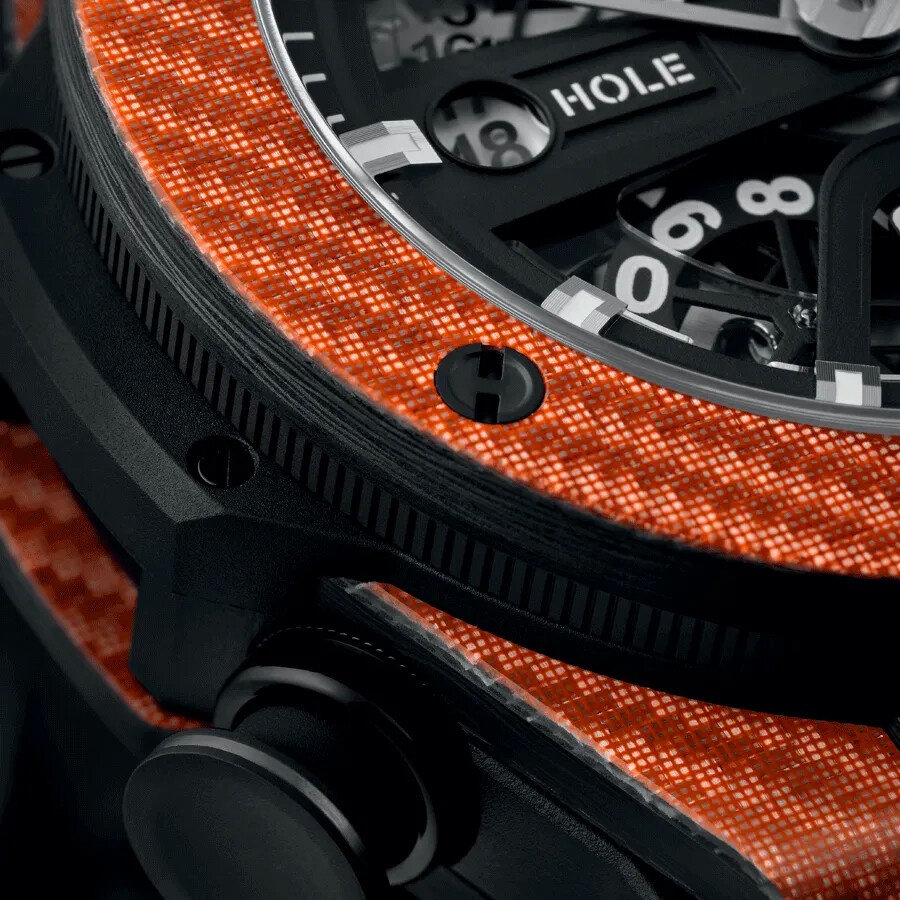 Montre hublot online rouge