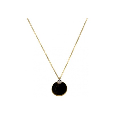 Collier en or jaune et diamant