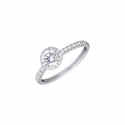 Solitaire Messika Joy en or blanc et diamants