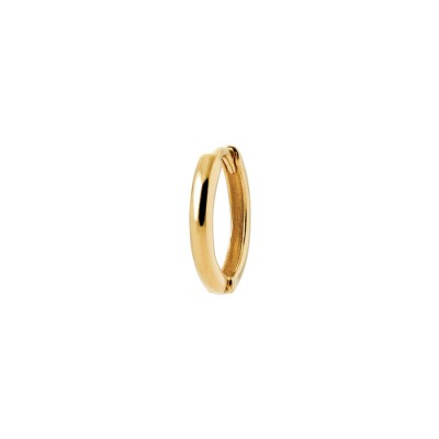 Boucle d'oreille créole belOReil en plaqué or et oxyde de zirconium