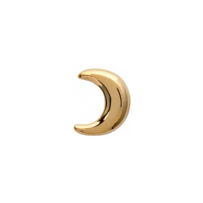 Boucle d'oreille belOReil Demi Lune en plaqué or