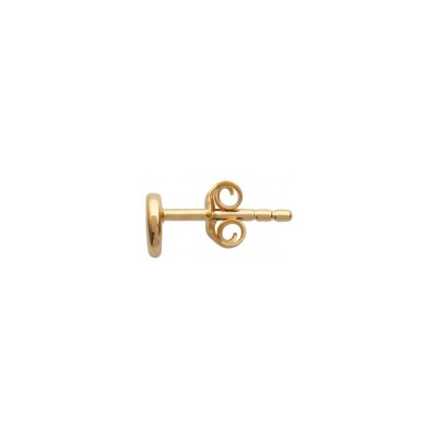 Boucle d'oreille belOReil Demi Lune en plaqué or
