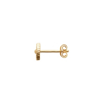 Boucle d'oreille belOReil Œil en plaqué or