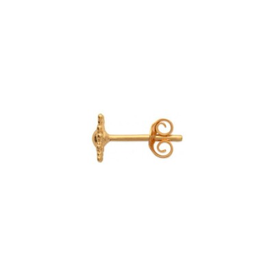 Boucle d'oreille belOReil Soleil en plaqué or