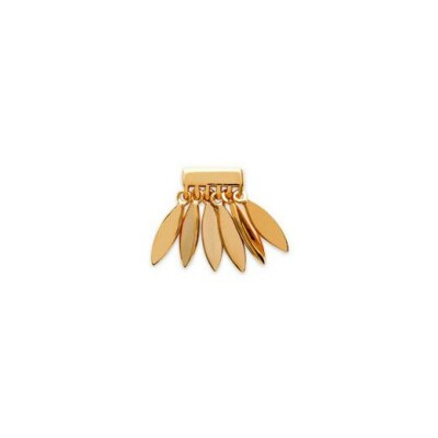Boucle d'oreille belOReil Pampille en plaqué or