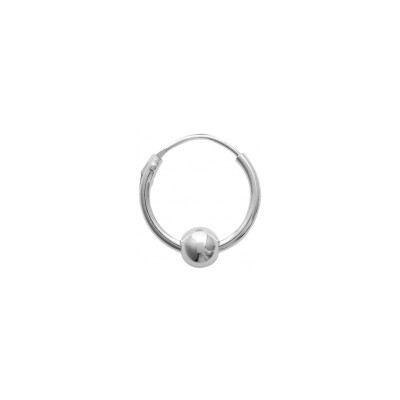 Boucle d'oreille créole belOReil en argent
