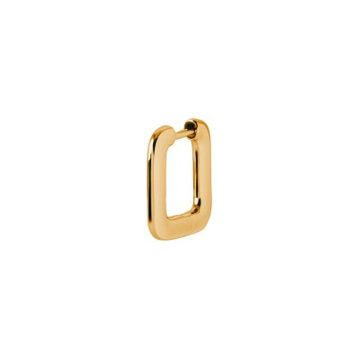 Boucle d'oreille créole belOReil en plaqué or