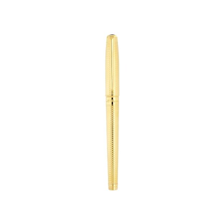 Stylo roller large S.T. Dupont Line D Eternity doré