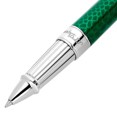 Stylo Roller S.T. Dupont Snake en laiton et laque