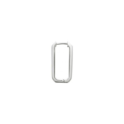 Boucle d'oreille créole belOReil en argent