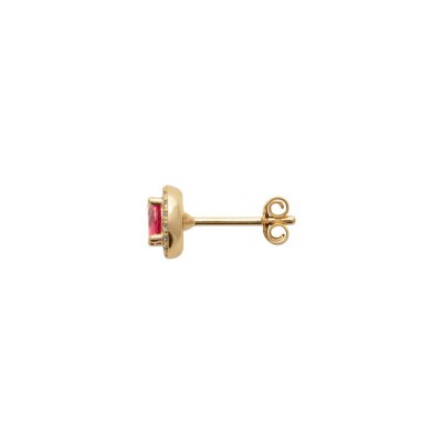 Boucles d'oreilles belOReil en plaqué or et oxyde de zirconium