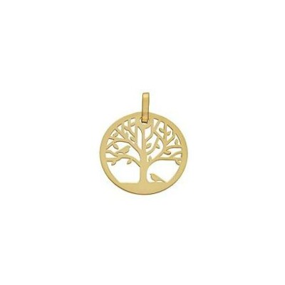 Pendentif Arbre de vie en or jaune