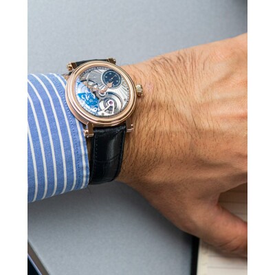 Montre Speake Marin Openworked Red Gold