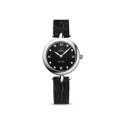 OMEGA De Ville Prestige Dewdrop Quartz 27,4mm-horloge
