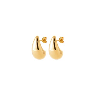 Boucles d'oreilles pendantes belOReil Drop en plaqué or