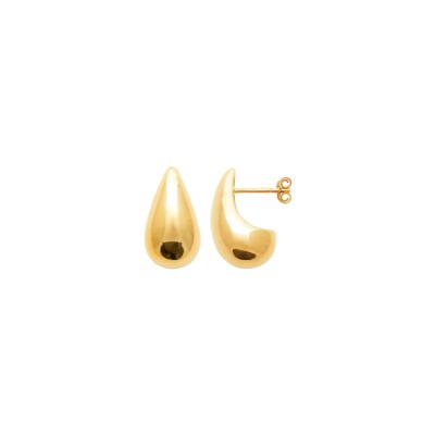 Boucles d'oreilles pendantes belOReil Drop en plaqué or