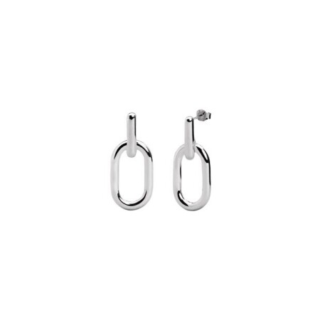 Boucles d'oreilles Signe Particulier en argent