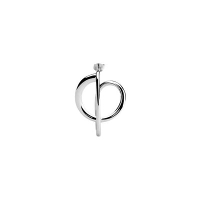 Boucles d'oreilles pendantes en argent