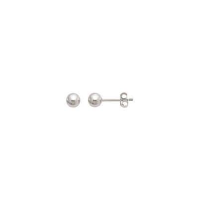 Boucles d'oreilles en or blanc