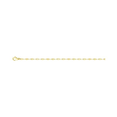 Collier en acier doré
