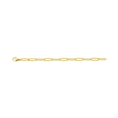 Collier en acier doré