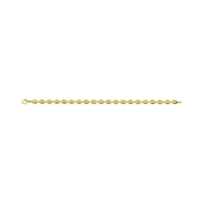 Bracelet en acier doré