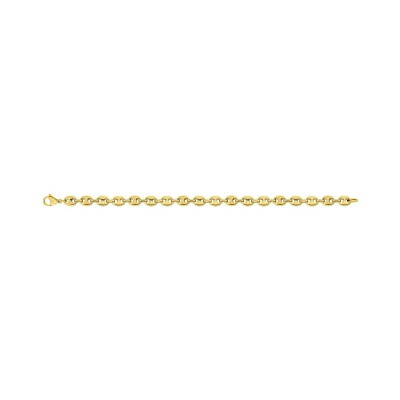 Bracelet en acier doré