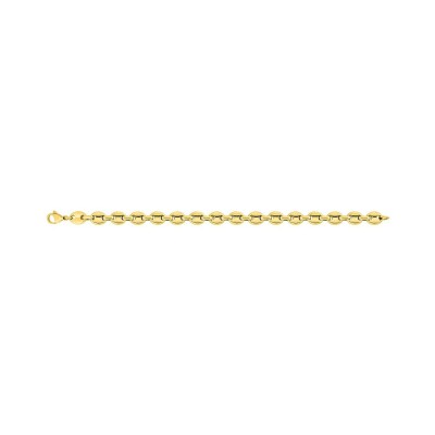 Bracelet en acier doré