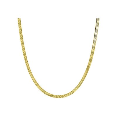Collier en acier doré