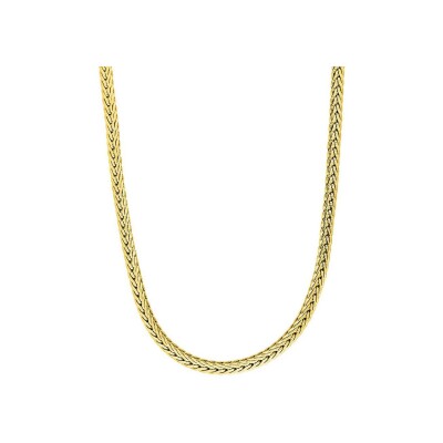 Collier en acier doré