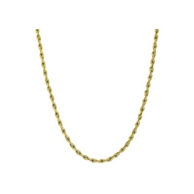 Collier en acier doré