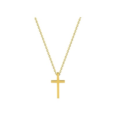 Collier en acier doré