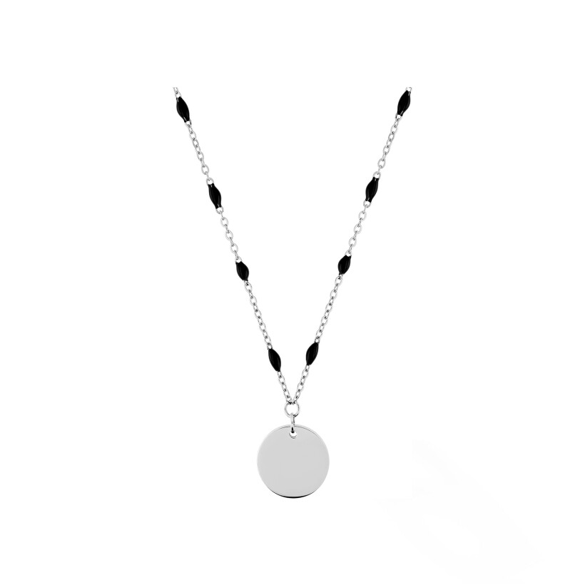 Collier en acier et résine