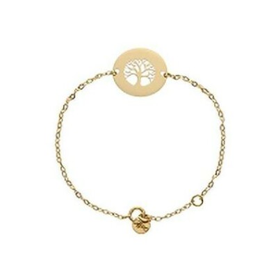 Bracelet Arbre de vie en or jaune