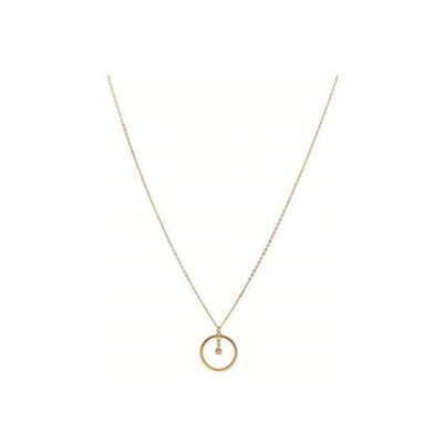 Collier en or jaune et diamant