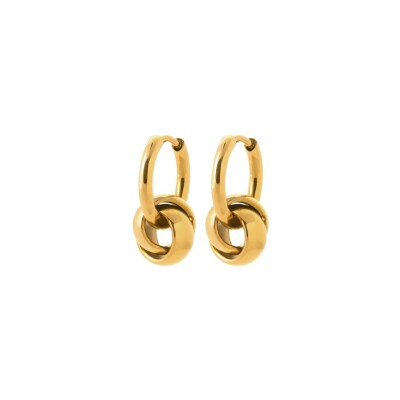 Boucles d'oreilles créoles belOReil en acier