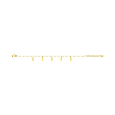 Bracelet en acier doré