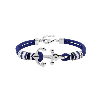 Bracelet corde en nylon et acier