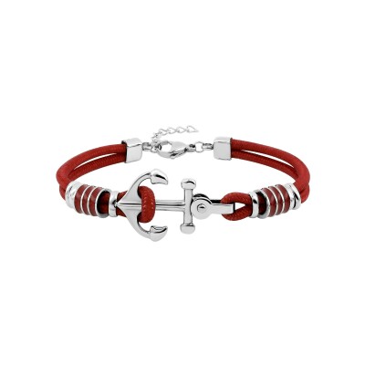 Bracelet corde en nylon et acier