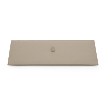 Wolf 1834 Vault Tray Lid, grey vegan leather