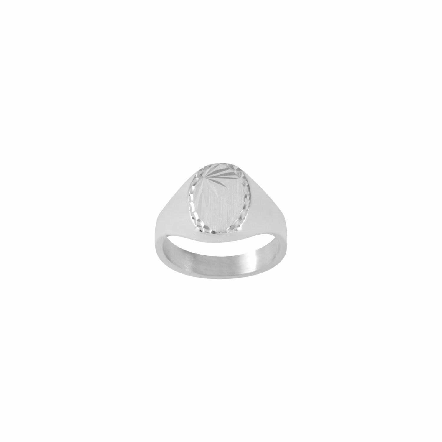 Chevalière Argent/or Paula & Fritz - Acier 316L - Taille 47 à 69 - Largeur 21mm