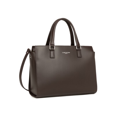Sac cabas zippé Lancaster Smooth L