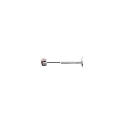 Piercing belOReil en argent et oxydes de zirconium