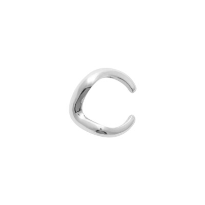 Boucle d'oreille belOReil en argent rhodié