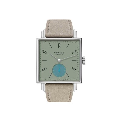 Montre NOMOS Glashütte Tetra Salvia steel back