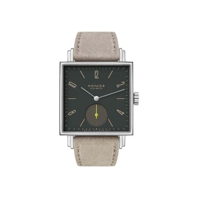 Montre NOMOS Glashütte Tetra Basalt steel back