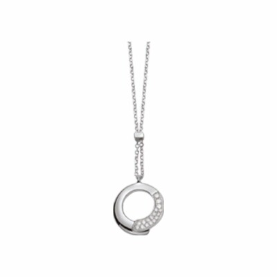 Collier Garel Envol en or blanc et diamants