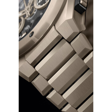 Montre Hublot Big Bang Integrated beige ceramic, édition limitée 42mm