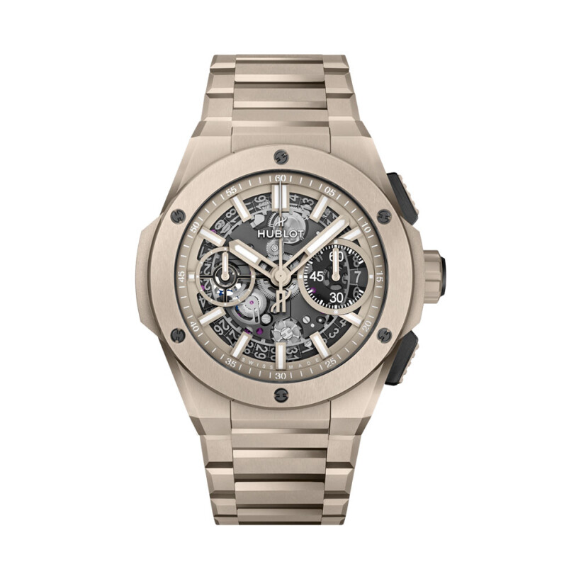 Hublot Big Bang Integrated beige ceramic watch, limited edition